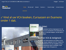 Tablet Screenshot of cursusmakelaar.nl
